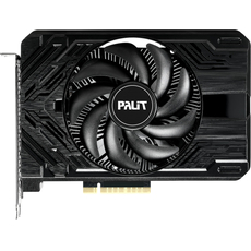 Видеокарта Palit PCI-Ex GeForce RTX 4060 StormX 8GB GDDR6 (128bit) (2460/17000) (HDMI, 3 x DisplayPort) (NE64060019P1-1070F) 