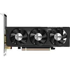 Видеокарта Gigabyte PCI-Ex GeForce RTX 4060 OC Low Profile 8GB GDDR6 (128bit) (2475/17000) (2 x HDMI, 2 x DisplayPort) (GV-N4060OC-8GL) 
