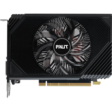 Відеокарта Palit PCI-Ex GeForce RTX 3050 StormX 6GB GDDR6 (96bit) (1470/14000) (1 x DisplayPort, 1 x HDMI, 1 x DVI) (NE63050018JE-1070F) 