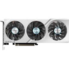 Видеокарта Gigabyte PCI-Ex GeForce RTX 4060 Eagle OC ICE 8GB GDDR6 (128bit) (2505/17000) (2 x HDMI, 2 x DisplayPort) (GV-N4060EAGLEOC ICE-8GD) 