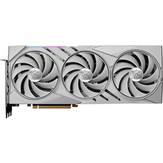 Видеокарта MSI PCI-Ex GeForce RTX 4080 Super 16G Gaming X Slim White 16GB GDDR6X (256bit) (2625/23000) (2 x HDMI, 2 x DisplayPort) (RTX 4080 SUPER 16G GAMING X SLIM WHITE) 