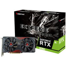 Видеокарта Biostar PCI-Ex GeForce RTX 3060 Extreme Gaming 12GB GDDR6 (192bit) (1777/15000) (HDMI, 3 x DisplayPort) (VN3606RML9) 