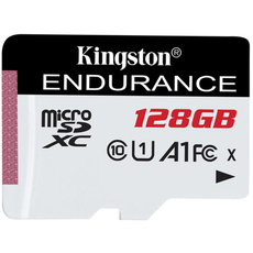 Kingston microSDXC 128GB High Endurance Class 10 UHS-I U1 A1 (SDCE/128GB) 