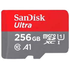 SanDisk Ultra microSDXC 256GB UHS-I + adapter (SDSQUAC-256G-GN6MA) 