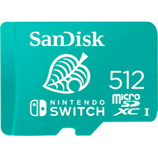 SanDisk Nintendo Switch microSDXC 512GB UHS-IV30 (SDSQXAO-512G-GNCZN) 