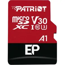 Карта памяти Patriot microSDXC 1TB Class 10 UHS-I/U3 + SD-adapter (PEF1TBEP31MCX) 