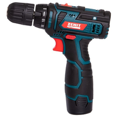 Шуруповерт акумуляторний Зенит ЗША-12 Р2 Li (841746) 