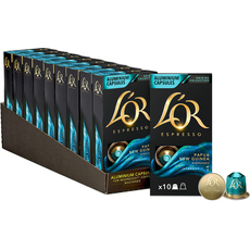 Набор кофе в капсулах L’OR Espresso Papua New Guinea 10 упаковок x 10 шт (100 капсул) совместимы с Nespresso 100% Арабика (8711000360781) 