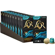 Набор кофе в капсулах L’OR Espresso Papua New Guinea 10 упаковок x 10 шт (100 капсул) совместимы с Nespresso 100% Арабика (8711000360781) 
