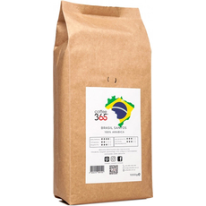 Кофе в зернах Coffee365 Brasil Santos 1 кг (4820219990192) 