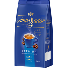 Кофе в зернах Ambassador Premium 500 г (8720254065106) 