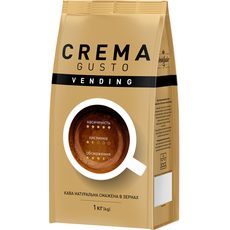 Кофе в зернах Ambassador Vending Crema Gusto пакет 1 кг (8720254649214) 