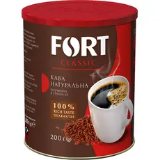 Кофе растворимый Fort в гранулах 200 г (8901036161258) 