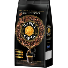 Кофе в зернах Чорна Карта Espresso пакет 1000 г (8720254065342) 