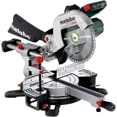 Аккумуляторная бесщеточная торцовочная пила Metabo KGS 18 LTX BL 254 18V 2x5.2Ah LiPOWER с протяжкой (614254650) 