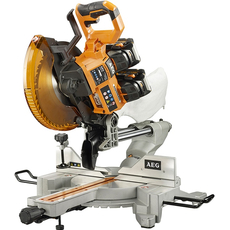 Аккумуляторная торцовочная пила AEG BPS18-254BL-0 (4935459336) (без аккумулятора и ЗУ) 