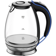 Электрочайник стеклянный Maestro MR-054 1.7 л Серебристый 