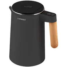 Электрочайник Concept RK3302 1.5 л Антрацит (8595631017852), Цвет изделия: Черный 