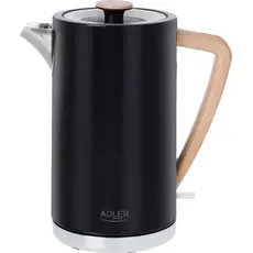 Электрочайник Adler AD 1347 Black 1.5 л, Цвет изделия: Черный 