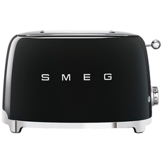 Тостер Smeg 50' Style Black TSF01BLEU (8017709187002) 