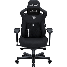 Кресло игровое Anda Seat Kaiser 3 Size XL Black Fabric (AD12YDC-XL-01-B-CF) 