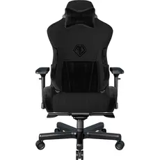 Кресло игровое Anda Seat T-Pro 2 Size XL Linen Fabric Black (AD12XLLA-01-B-F) 