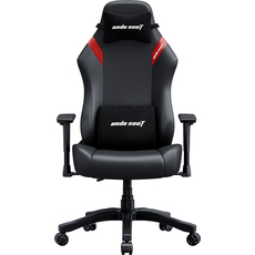 Кресло игровое Anda Seat Luna Size L Black/Red PVC (AD18-44-BR-PV) 