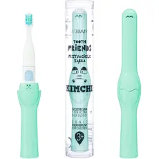 Детская электрическая зубная щетка Vitammy Friends Tooth Friends (от 3 лет), Основной цвет: Зеленый 