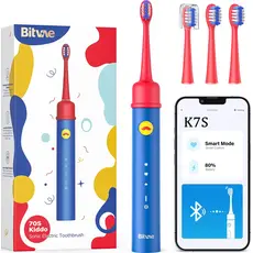 Детская электрическая зубная щетка Bitvae Smart K7S Kids blue 