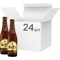 Пиво Leffe Brune 24х0.33 л (AL5410228146162) 