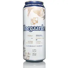 Упаковка пива  Hoegaarden White светлое нефильтрованное 4.9% 0.5 л x 24 шт (AL5410228169604) 