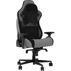 Геймерское кресло GT Racer X-0724 Fabric Gray/Black Suede 