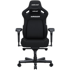 Крісло для геймерів Anda Seat Kaiser 4 Size XL Black Linen Fabric (AD12YDDC-XLL-20-B-CF) 