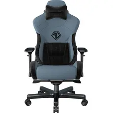 Кресло игровое Anda Seat T-Pro 2 Size XL Linen Fabric Blue/Black (AD12XLLA-01-SB-F) 
