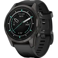Смарт-часы Garmin Epix Pro (Gen 2) 42mm Sapphire Carbon Grey Dlc Titanium with Black Band (010-02802-15) 