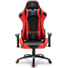 Кресло игровое Aula F1029 Gaming Chair Black+red (6948391286181) 