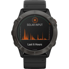 Спортивные часы Garmin Fenix 6X Pro Solar Titanium Carbon Gray DLC (010-02157-21) 