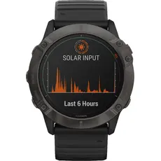 Спортивные часы Garmin Fenix 6X Pro Solar Titanium Carbon Gray DLC (010-02157-21) 