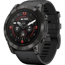 Смарт-часы Garmin Epix Pro (Gen 2) 51mm Sapphire Carbon Grey Dlc Titanium with Black Band (010-02804-01) 