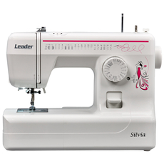 Швейна машина LEADER SILVIA білий/рожевий 