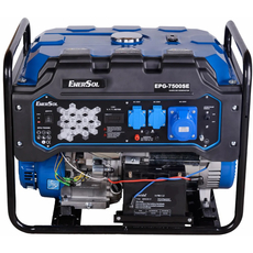 Генератор бензиновый EnerSol EPG-7500SE 7/7.5 кВт электрический пуск AVR 