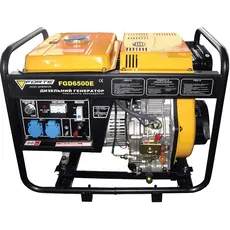 Генератор дизельный Forte FGD6500E 4/4.8 кВт электрический пуск (43690) 