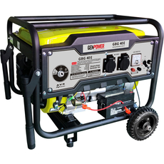 Генератор бензиновый Genpower GBG 40Е 3.2 кВт 1ф колеса, электростартер (GBG40E) 