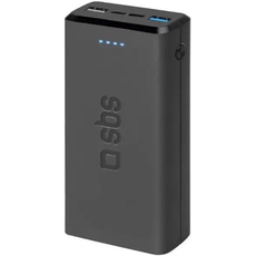 Повербанк SBS 20000mAh Fast Charge 10W 2 USBs Black (TTBB20000FASTK) 