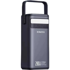 Повербанк Romoss 75000mAh PMT75 280W PMT75-1E2-2133H Black (001012022172) 