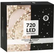 Гирлянда дюралайт уличная (наружная) Springos Rope Lights 30 м 720 LED CL1208 Cold White 