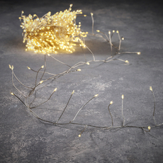 Світлодіодна гірлянда Luca Lighting Срібна струна 20 м Теплий білий (8718861852684) 