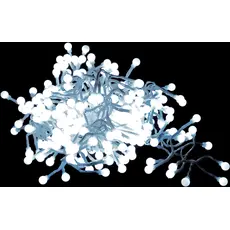 Светодиодная гирлянда Luca Lighting Белая бахрома холодный белый 12.2 м (8718861852387) 