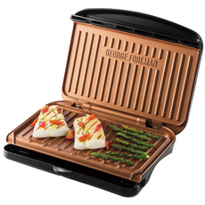 Контактный гриль (прижимной) George Foreman Fit Grill Medium 25811-56 черный 