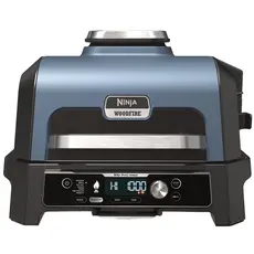 Гриль кухонный Ninja Woodfire Pro Connect XL Electric BBQ Grill & Smoker OG901 синий 